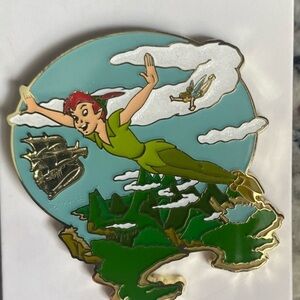 Disney Peter Pan Flying Over Neverland Trading Pin